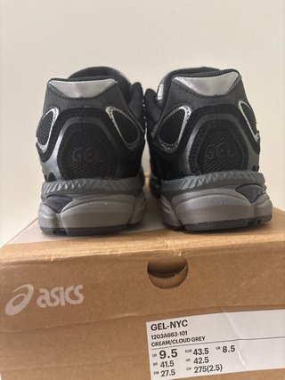 Zapatillas ASICS GEL NYC Negro/Plata
