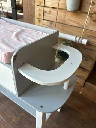 Cambiador de juguete madera
