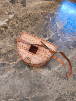 Bolso de pesca de mimbre, Equipo Pesca Rio