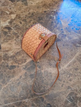 Bolso de pesca de mimbre, Equipo Pesca Rio