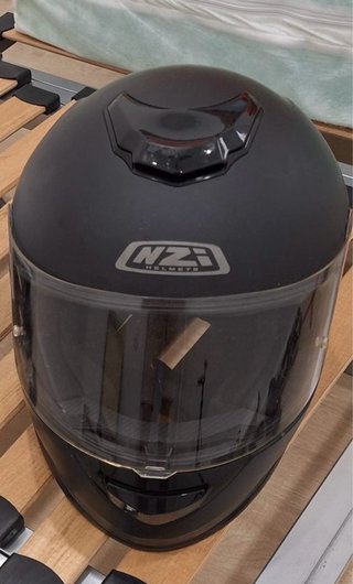 Casco de moto NZI Negro