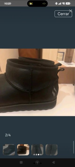 Botines negros