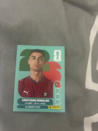 Cromo Cristiano Ronaldo Mundial 2026