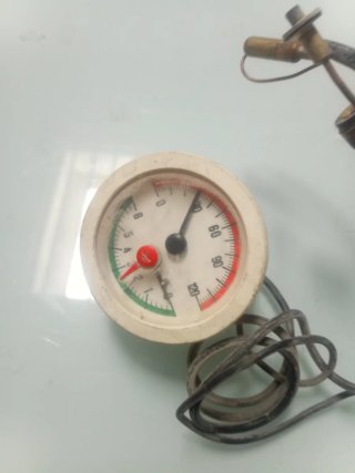 Reloj temperatura de caldera roca y otras
