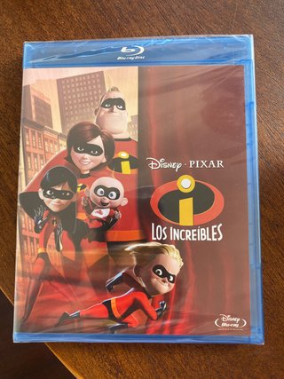 Blu-ray Los Increíbles Disney Pixar