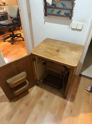 Máquina de coser Singer años 60-70
