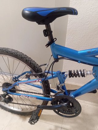 Bicicleta Montaña 24 FS Azul