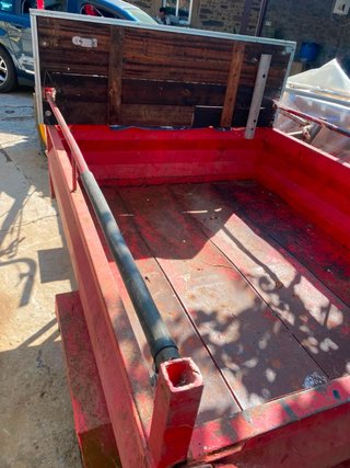 Remolque para motocultor