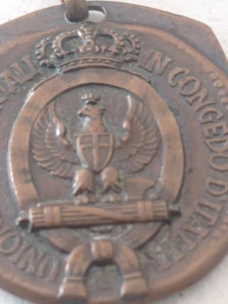 Medalha italiana dos oficiais 1939