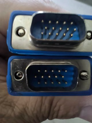 Cable genérico VGA 2 conectores Macho de 15 pines