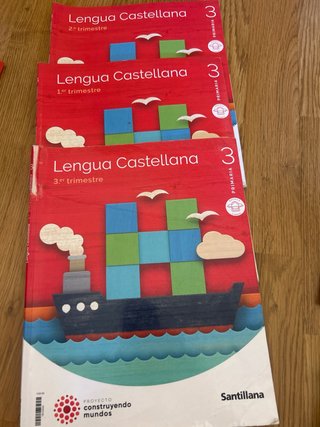Libros de texto 3 de primaria santillana