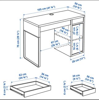 Escritorio Blanco IKEA MICKE No se acepta regateo!