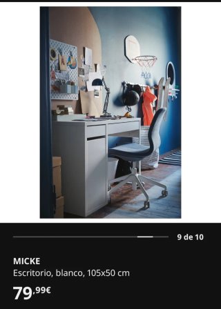 Escritorio Blanco IKEA MICKE No se acepta regateo!