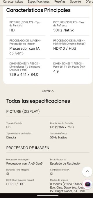 LG Smart TV 32LQ570B6LA
