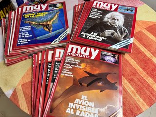 28 Revistas Muy Interesante años 80