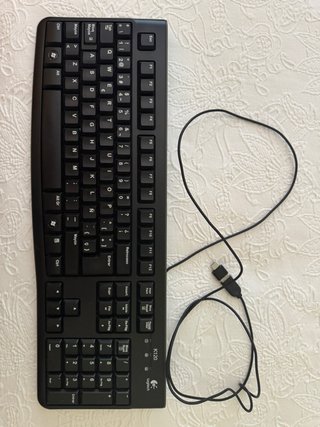 Teclado Logitech K120 Negro