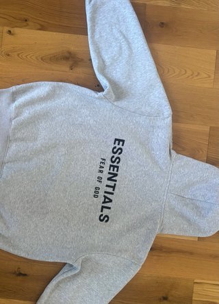Felpa Essentials Grigia Taglia S