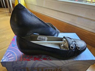 Bailarinas cuero negro talla 36