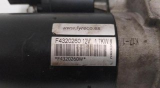 Motor arranque seat 271719 f4320260 leon stylance