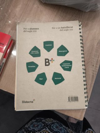 Geologia i ciències ambientals 1 Batxillerat, B+.