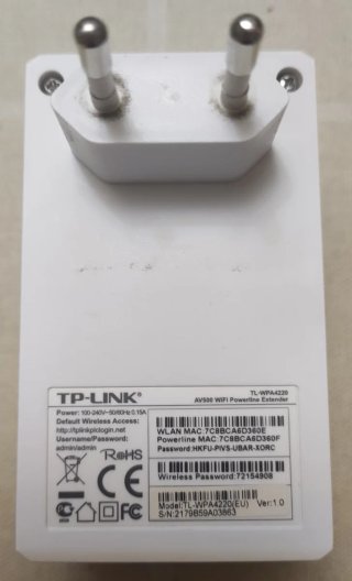 TP-Link AV500 WiFi Powerline Extender
