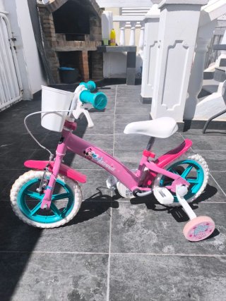Bicicleta infantil Minnie 12 pulgadas