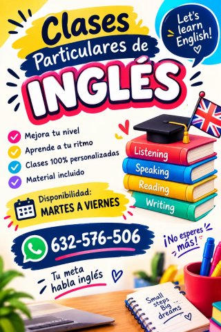 Clases particulares de inglés