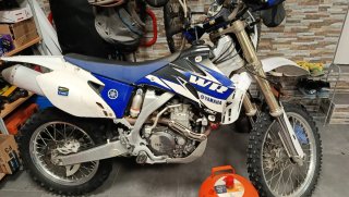 Yamaha WR450F Enduro/Motocross Azul/Blanco