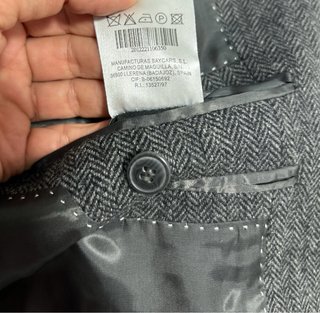Americana espiga gris Talla 54 El Corte Inglés
