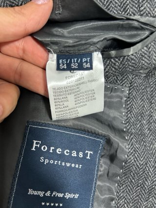 Americana espiga gris Talla 54 El Corte Inglés