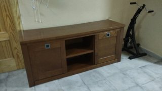 Mueble de salón de madera
