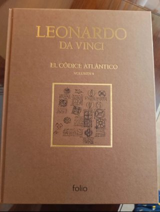 Da Vinci Códice Atlántico 1-4 Edición Folio