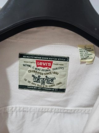 Camicia Levi's Vintage Taglia L Made in Taiwan