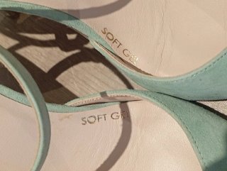Paco Rodriguez Zapatos Tacon Verde Talla 39.