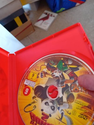 DVD Kung Fu Panda 1 y 2