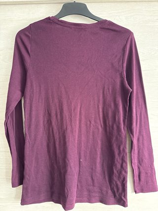 Camiseta Manga Larga Mujer ROCKMANS Morada