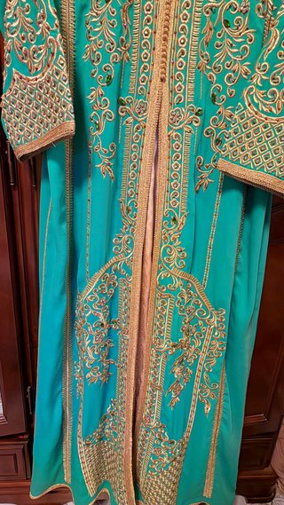 Caftán bordado talla única