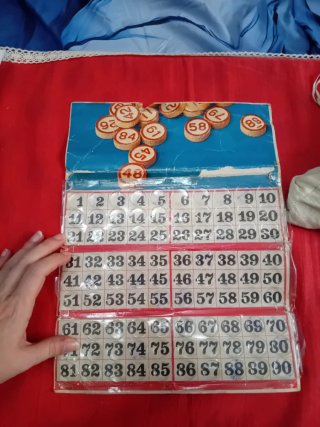 Tombola vintage anni 70 Marca Stella