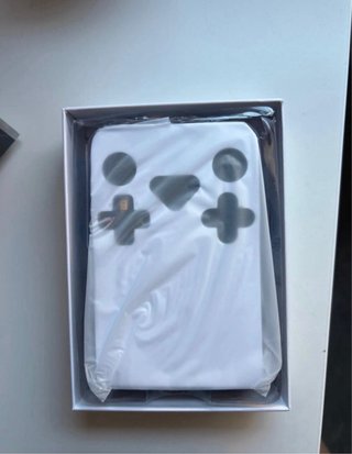 Consola Game Master R36S Blanca Nueva