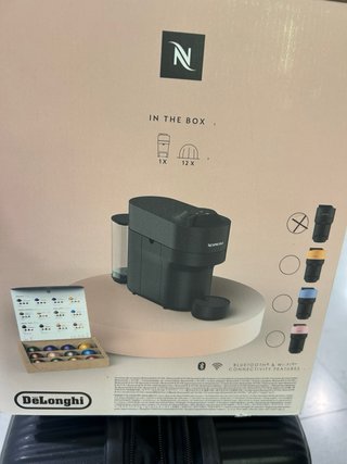 Cafetera Nespresso Vertuo Pop Negra