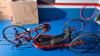 Bici adaptada para parapléjicos/tetrapléjicos