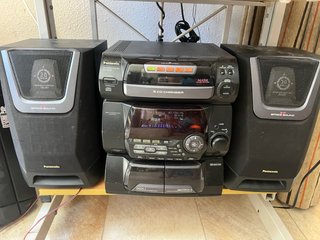 Minicadena Panasonic SA-AK20 con Mando