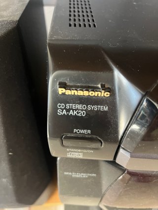 Minicadena Panasonic SA-AK20 con Mando