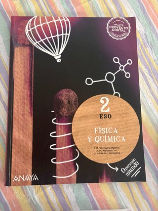 Física y Química, 2 ESO, Operación mundo