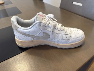 Nike Air Force 1 Gris/Blanco