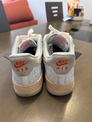 Nike Air Force 1 Gris/Blanco