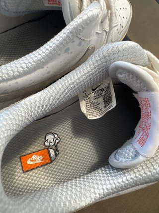 Nike Air Force 1 Gris/Blanco