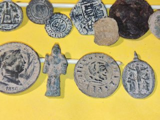 Lote monedas antiguas