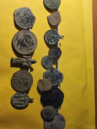 Lote monedas antiguas