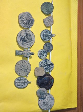 Lote monedas antiguas